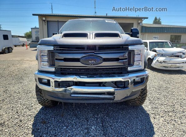 1FT7W2BTXJEC49412 2018 FORD F250 Gray წინა ხედი