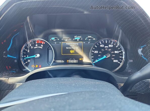 1FT7W2BTXJEC49412 2018 FORD F250 Gray ხელსაწყოთა პანელის ხედი