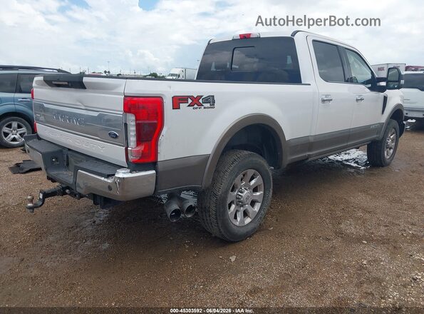 1FT7W2BTXKED46580 2019 FORD F-250 White Tył prawy
