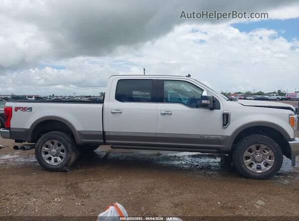 1FT7W2BTXKED46580 2019 FORD F-250 White Widok wnętrza 360 stopni
