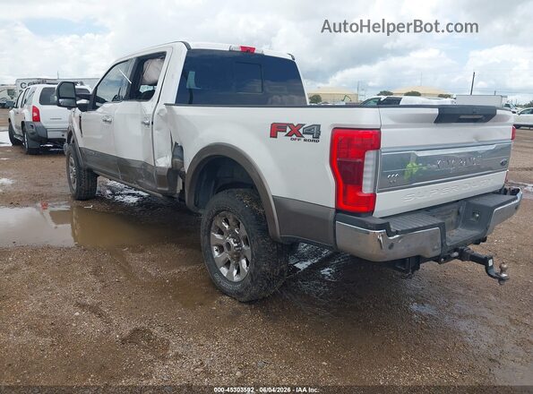 1FT7W2BTXKED46580 2019 FORD F-250 White Tył lewy