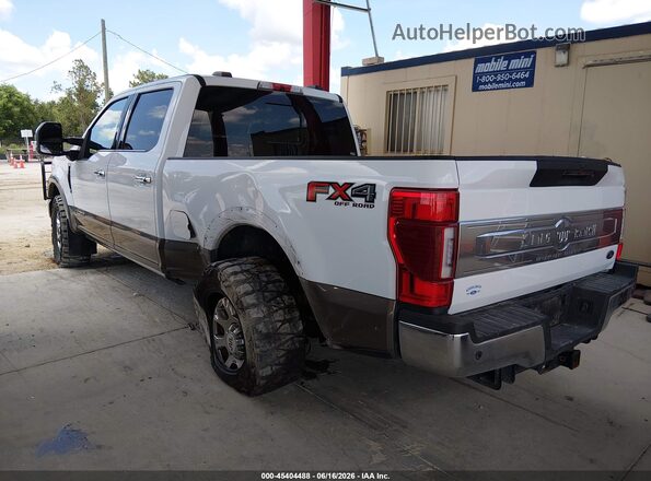 1FT7W2BTXNEE63628 2022 FORD F-250 White Դիմացի տեսք