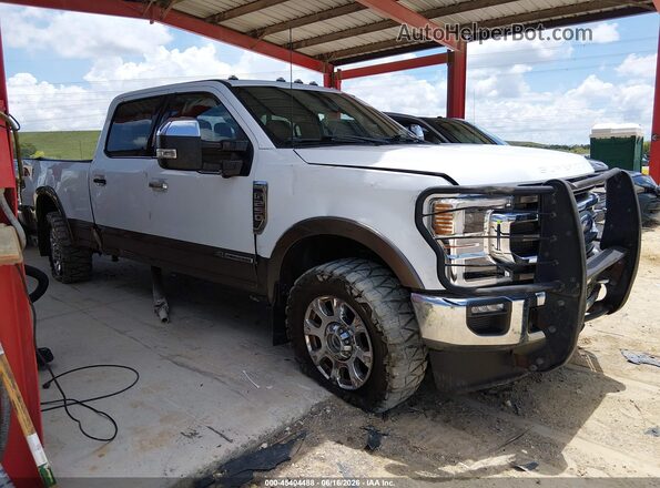 1FT7W2BTXNEE63628 2022 FORD F-250 White Սալոնի 360 աստիճան տեսք