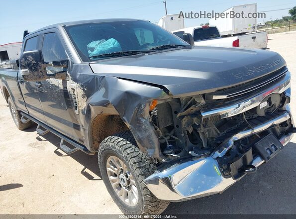 1FT7W3BN5NEE41530 2022 FORD F350 Gray Vista del cuadro de instrumentos