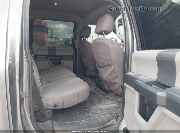 1FT7W3BN5NEE41530 2022 FORD F350 Gray Vista de la etiqueta del VIN