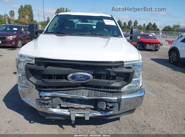 1FT7X2A60NED22186 2022 FORD F-250 White წინა ხედი