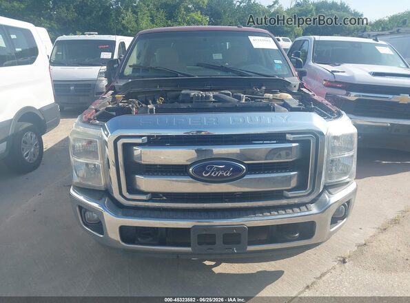 1FT7X2A63GEC22697 2016 FORD F-250 Red Vista del cuadro de instrumentos