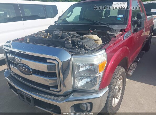 1FT7X2A63GEC22697 2016 FORD F-250 Red Vista frontal