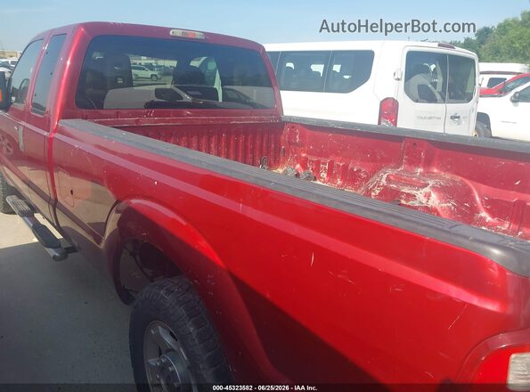 1FT7X2A63GEC22697 2016 FORD F-250 Red Vista interior de 360 grados