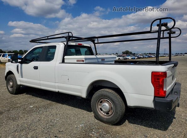 1FT7X2A67KEF49595 2019 FORD F250 White Trasero izquierdo