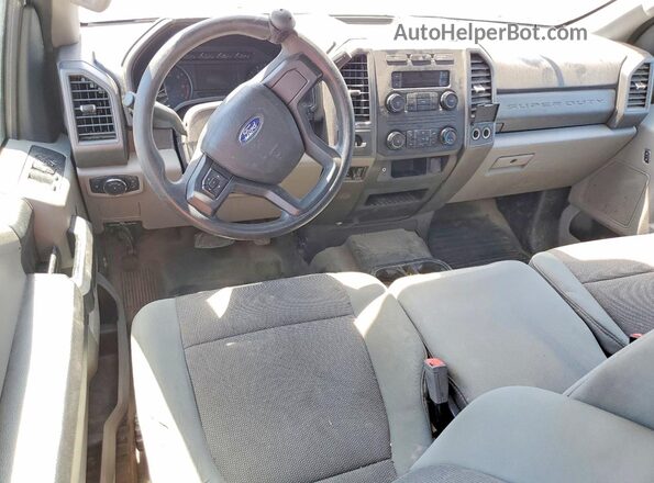 1FT7X2A67KEF49595 2019 FORD F250 White Vista del salpicadero