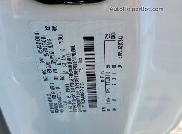 1FT7X2AA0SEE12793 2025 FORD F250 White 