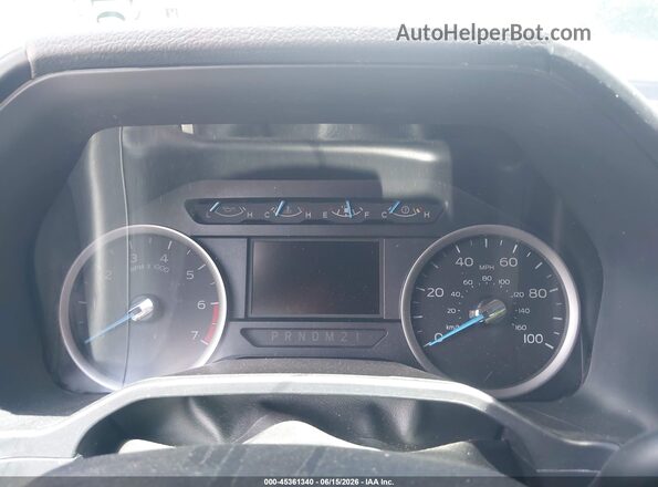 1FT7X2B60HEC75504 2017 FORD F-250 White Widok tylnych siedzeń