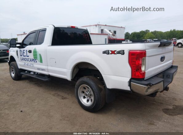 1FT7X2B60HED64988 2017 FORD F-250 White Задня ліва чверть