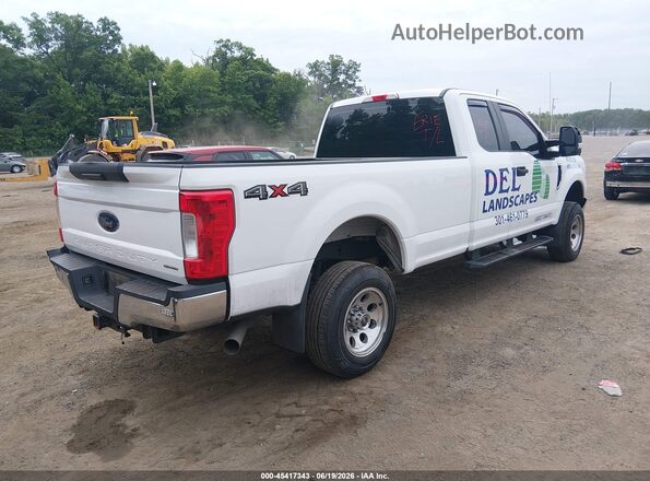 1FT7X2B60HED64988 2017 FORD F-250 White Задня права чверть