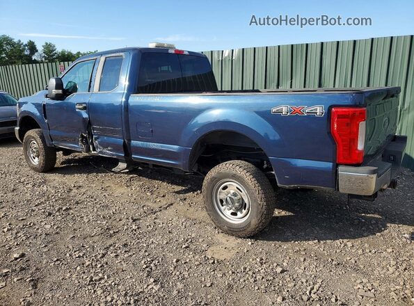 1FT7X2B61KEC71033 2019 FORD F250 Blue Trasero izquierdo