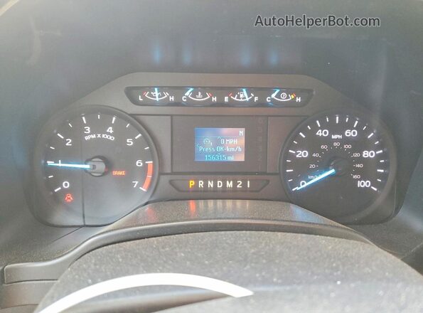 1FT7X2B61KEC71033 2019 FORD F250 Blue Vista del cuadro de instrumentos
