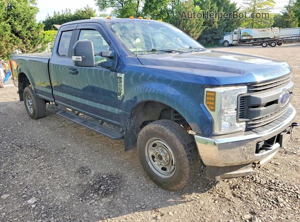 1FT7X2B61KEC71033 2019 FORD F250 Blue Delantero derecho