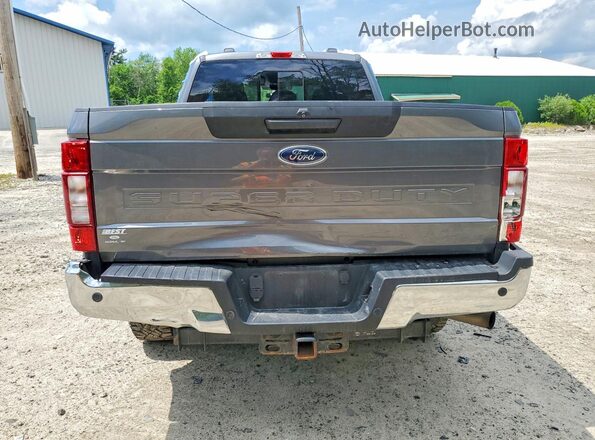 1FT7X2B64NEC97792 2022 FORD F250 Gray Հետևի տեսք