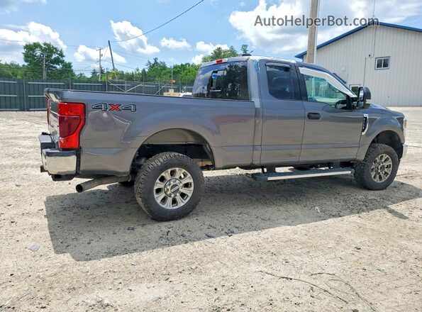 1FT7X2B64NEC97792 2022 FORD F250 Gray Հետևի աջ