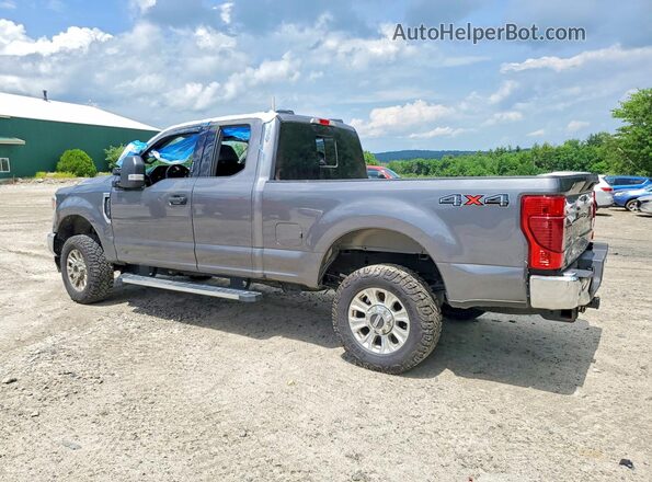 1FT7X2B64NEC97792 2022 FORD F250 Gray Հետևի ձախ
