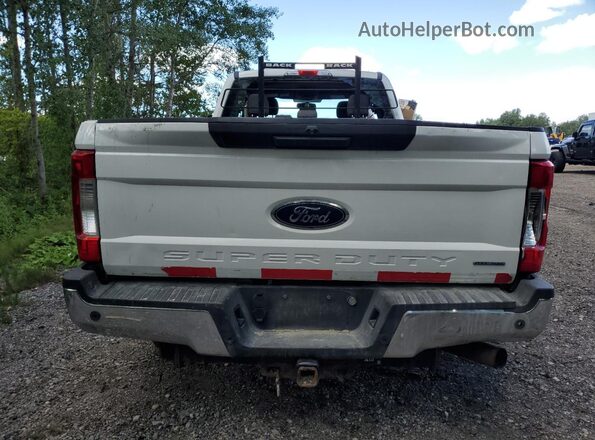 1FT7X2B65KED04891 2019 FORD F250 White Widok z tyłu