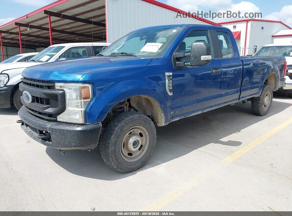 1FT7X2B65NEE46050 2022 FORD F-250 Синий 