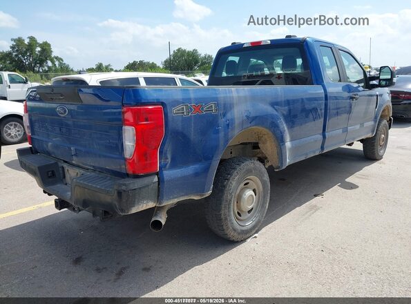 1FT7X2B65NEE46050 2022 FORD F-250 Синий 