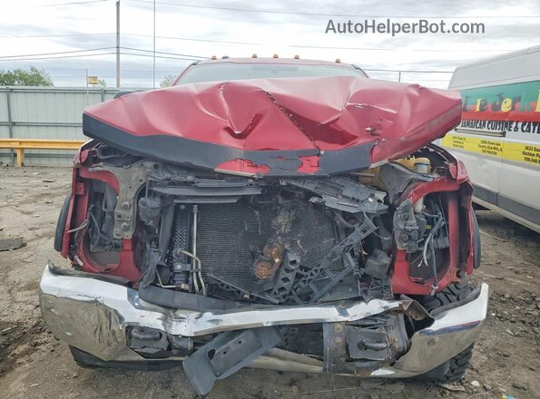 1FT7X2B67HEE75618 2017 FORD F250 Red Widok z przodu