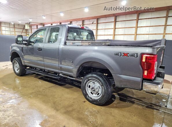 1FT7X2B69MEE13275 2021 FORD F250 Gray Trasero izquierdo