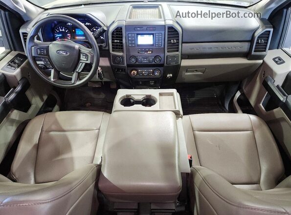 1FT7X2B69MEE13275 2021 FORD F250 Gray Vista del salpicadero
