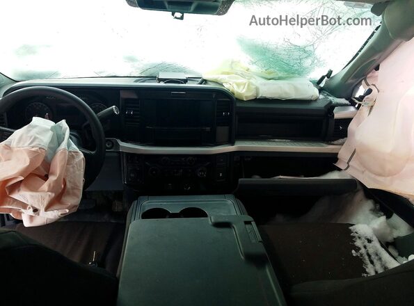 1FT7X2BA3SEC54707 2025 FORD F250 White Widok deski rozdzielczej
