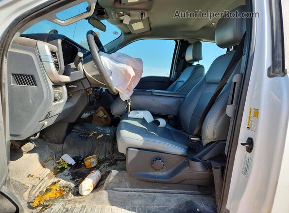 1FT7X2BA9PED94641 2023 FORD F250 White Вид салону спереду