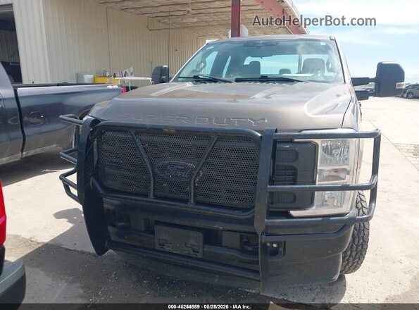 1FT7X2BAXPED78352 2023 FORD F-250 Коричневый Вид щитка приборов