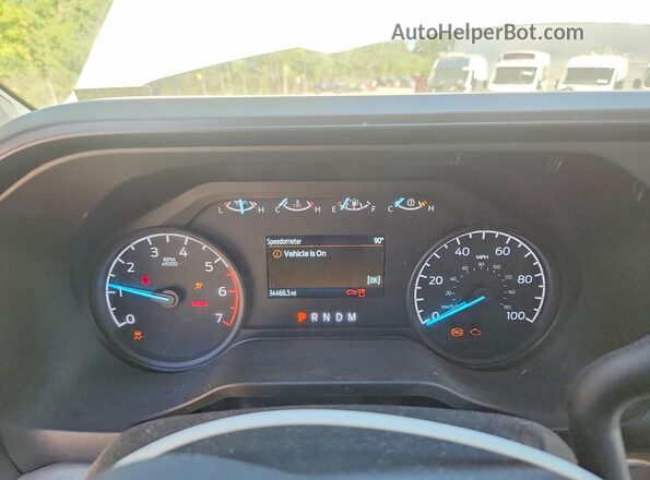 1FT7X2BAXREE29139 2024 FORD F250 White Vista del cuadro de instrumentos