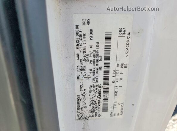 1FT7X2BT5LEE50487 2020 FORD F250 White Вид підкапотного простору
