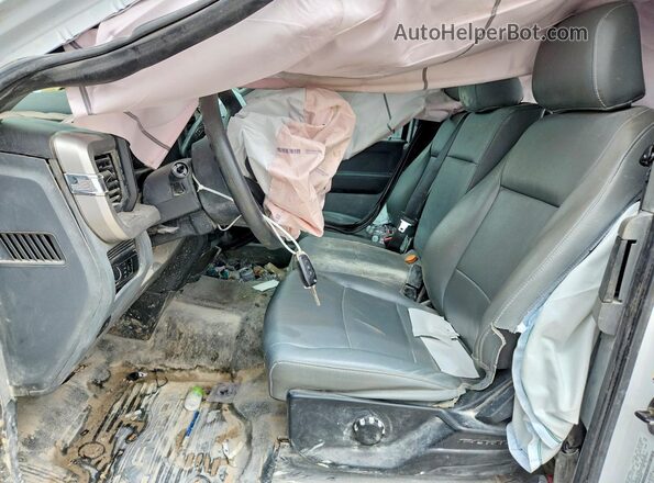 1FT7X2BT6REC44393 2024 FORD F250 White Вид салону спереду