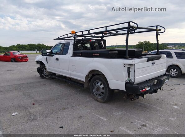 1FT7X3B60LEC75162 2020 FORD F350 White Հետևի ձախ