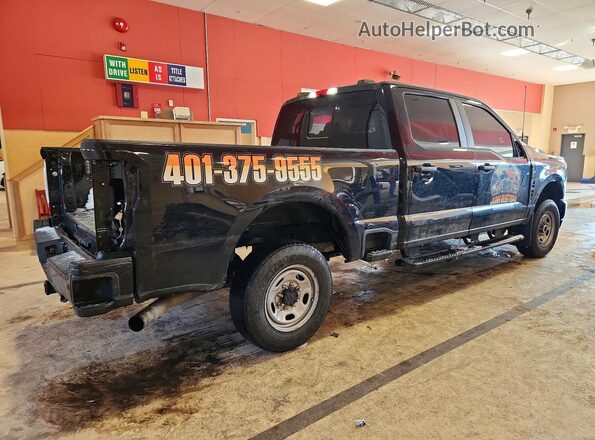 1FT8W2BA8PED13605 2023 FORD F250 Black Rear right