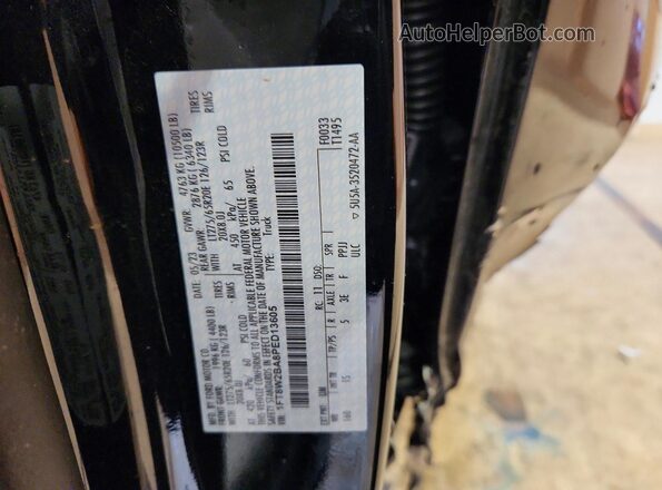 1FT8W2BA8PED13605 2023 FORD F250 Black Engine compartment view