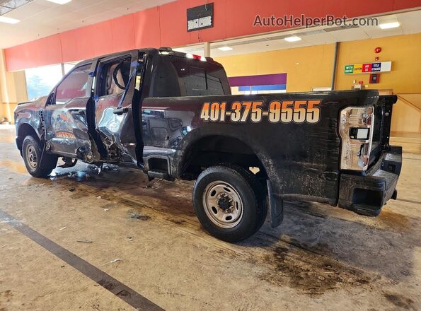 1FT8W2BA8PED13605 2023 FORD F250 Black Rear left