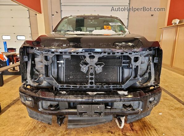 1FT8W2BA8PED13605 2023 FORD F250 Black Front view