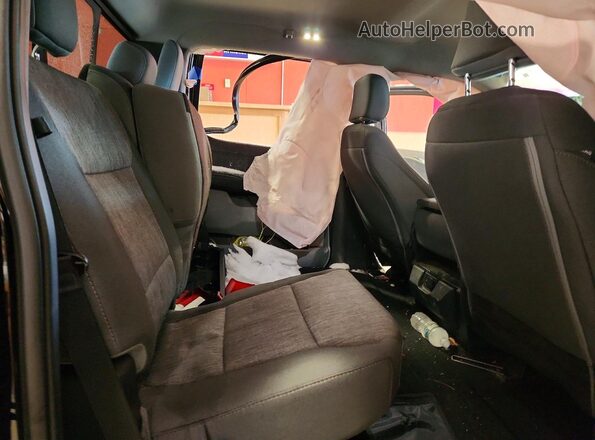 1FT8W2BA8PED13605 2023 FORD F250 Black Rear seats view