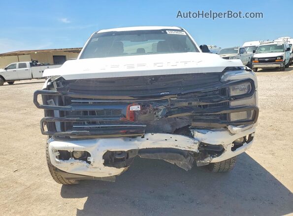 1FT8W2BM1SEC05359 2025 FORD F250 White Widok z przodu