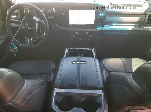 1FT8W2BM1SEC05359 2025 FORD F250 White Widok deski rozdzielczej