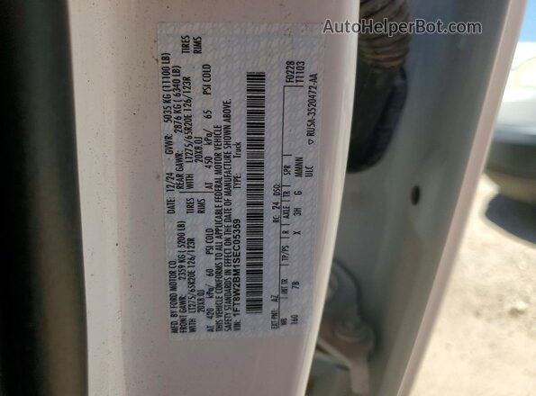 1FT8W2BM1SEC05359 2025 FORD F250 White Widok komory silnika