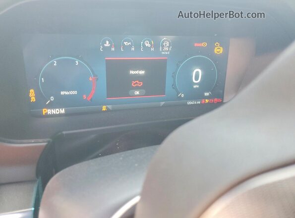 1FT8W2BM1SEC05359 2025 FORD F250 White Widok zestawu wskaźników