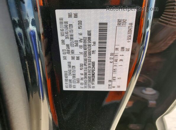 1FT8W2BM2PEC04695 2023 FORD F250 Black Շարժիչի բաժամունքի տեսք