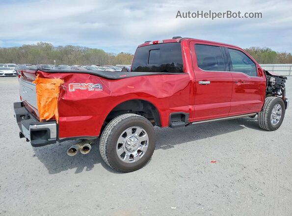 1FT8W2BM3REF08900 2024 FORD F250 Red უკანა მარჯვენა