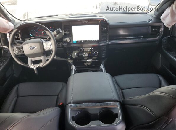1FT8W2BT0SEE02501 2025 FORD F250 Gray Առջևի վահանակի տեսք